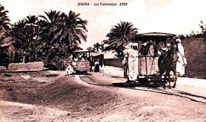 Biskra - Tramways - 1939